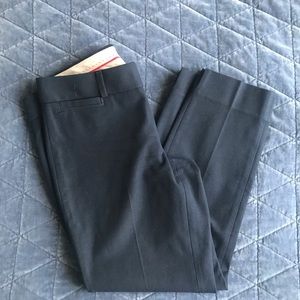 Banana Republic Navy Sloan Cropped Pants - 4P